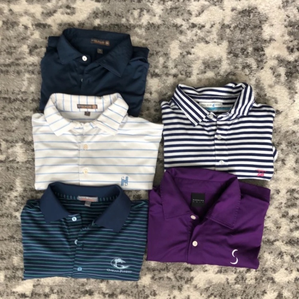Peter Millar Golf Shirt Bundle